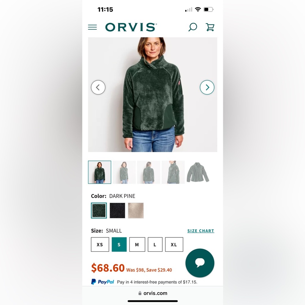 Orvis Fleece - Picture 2 of 2